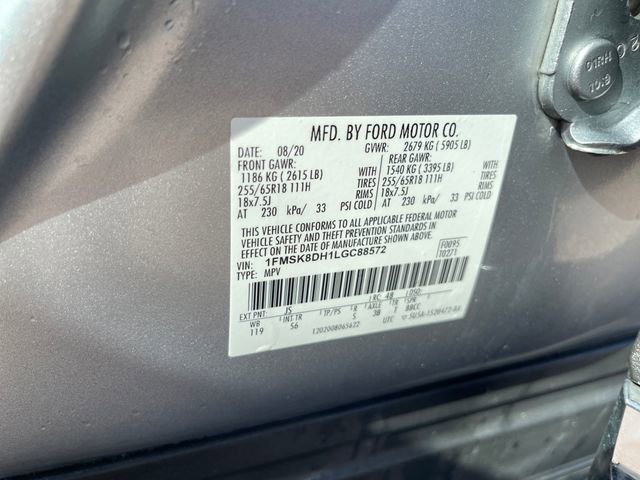 Used 2020 Ford Explorer XLT w/ Equipment Group 202A AWD/4WD image 25