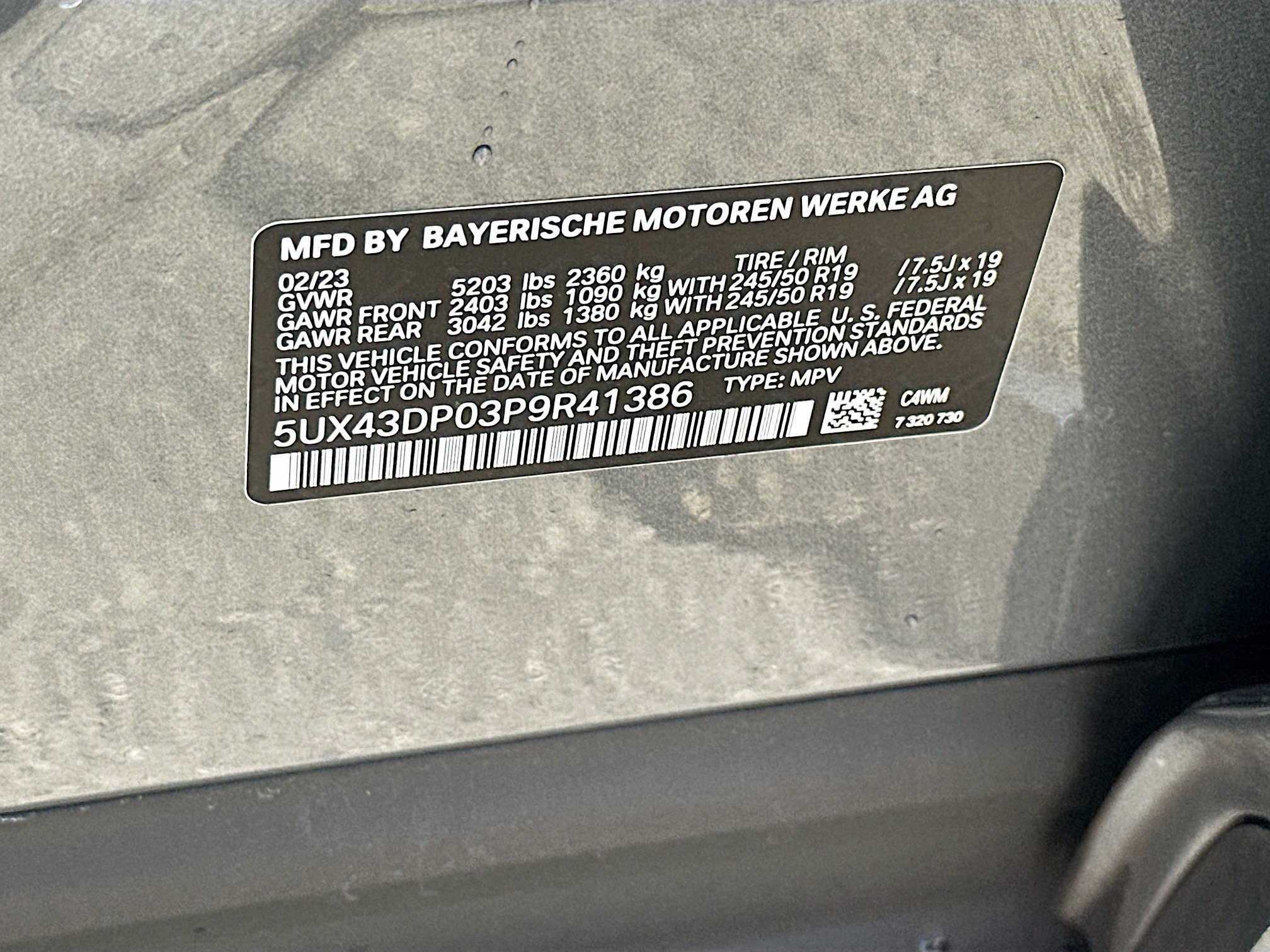 Used 2023 BMW X3 sDrive30i w/ Convenience Package image 40