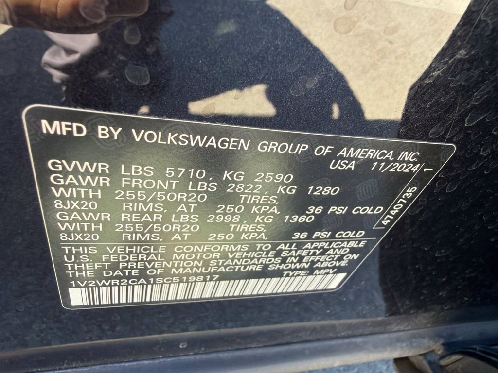 Used 2025 Volkswagen Atlas SE FWD image 22