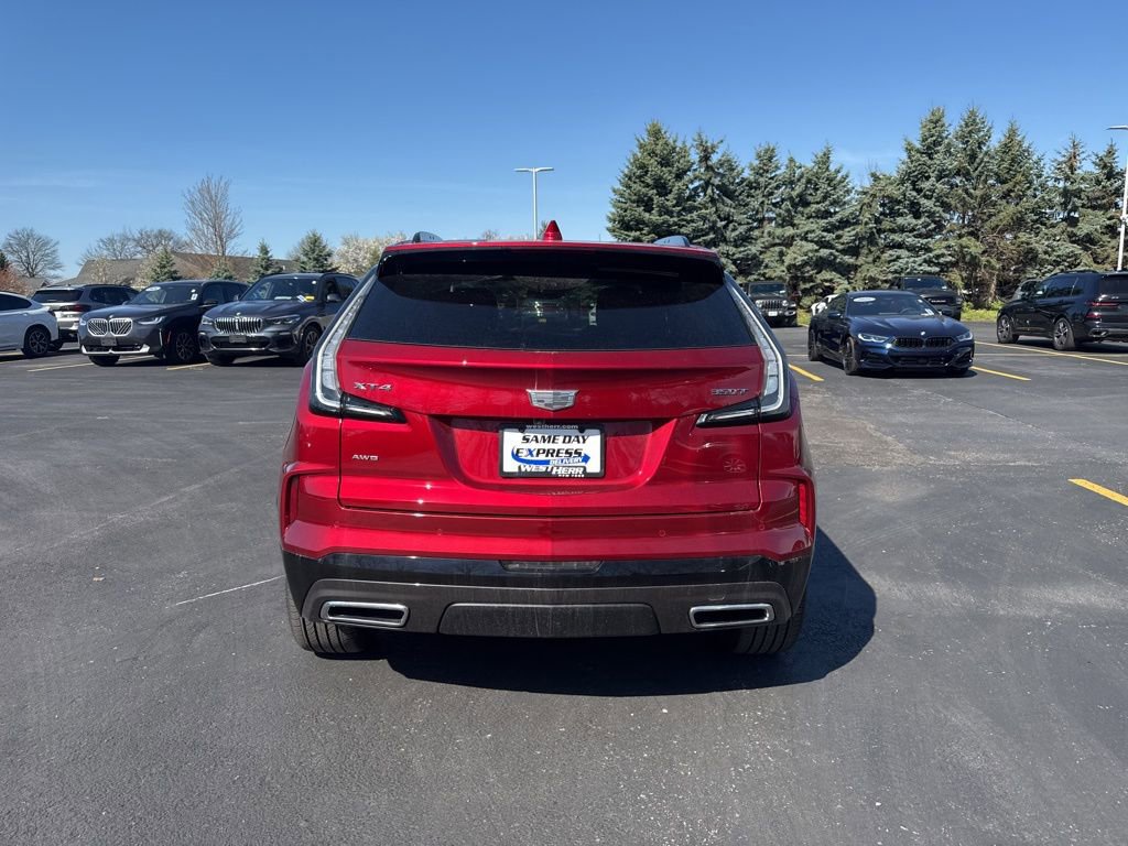 Used 2024 Cadillac XT4 Sport w/ Cold Weather Package AWD/4WD image 5
