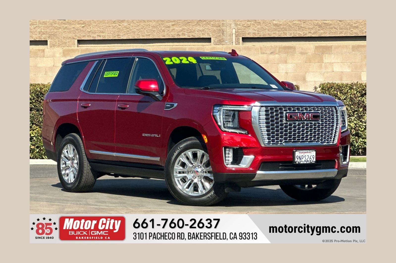 Certified 2024 GMC Yukon Denali
