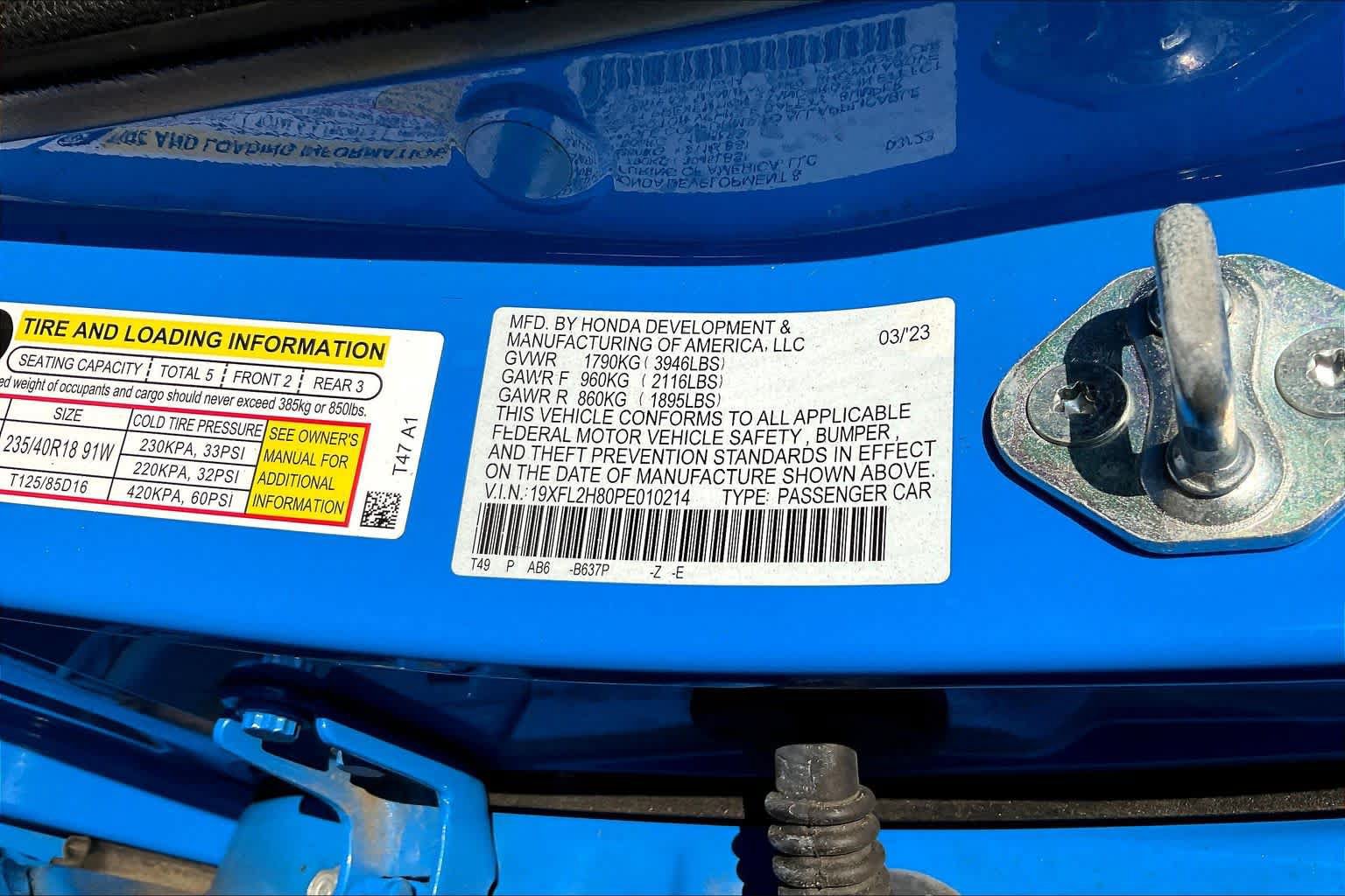 Used 2023 Honda Civic Sport image 33