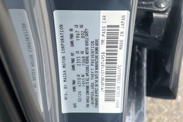 New 2026 MAZDA MAZDA3 2.5 Turbo Sedan w/Premium Plus AWD/4WD image 33