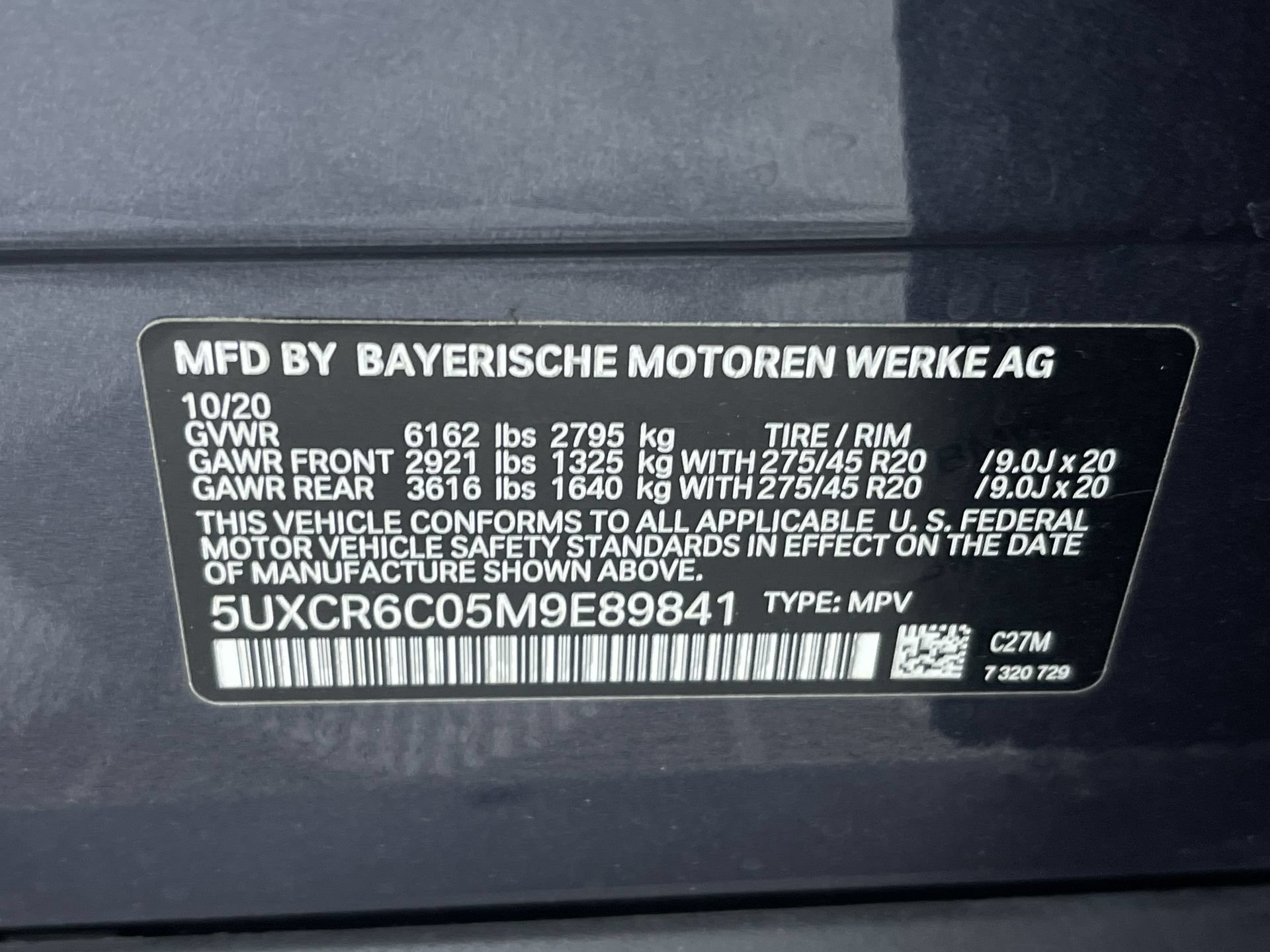 Used 2021 BMW X5 xDrive40i w/ Convenience Package AWD/4WD image 13