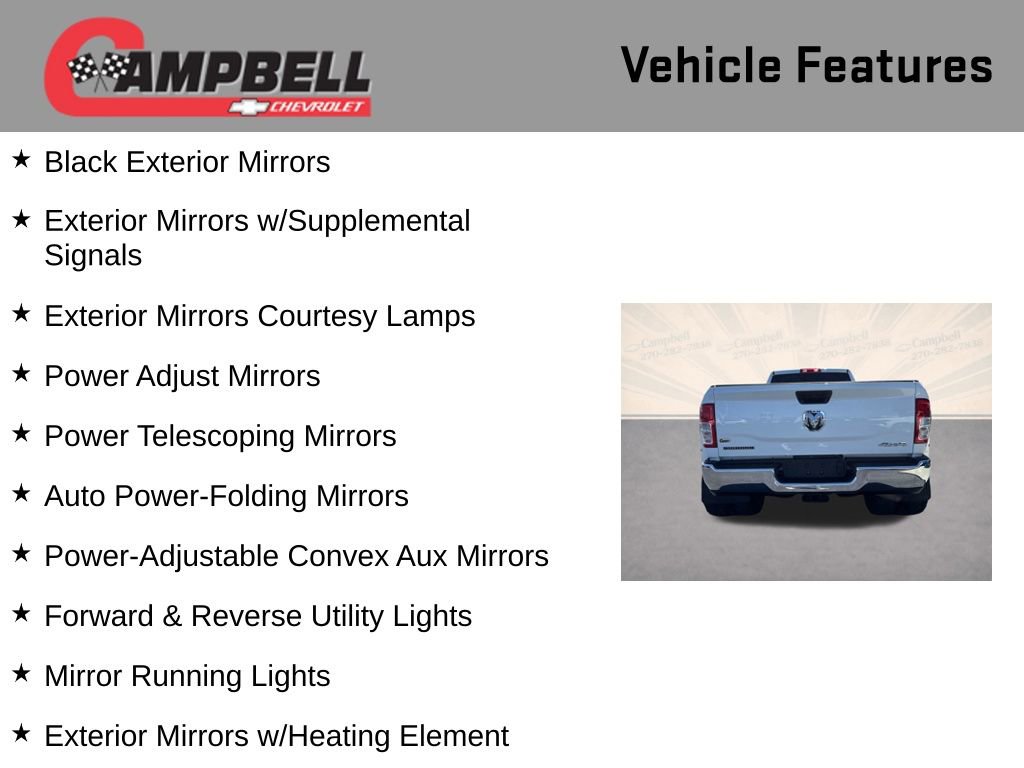 Used 2023 RAM 3500 Big Horn w/ Level 1 Equipment Group image 31