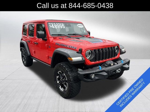 Used 2024 Jeep Wrangler Unlimited Rubicon 4xe w/ Capability Package image 3
