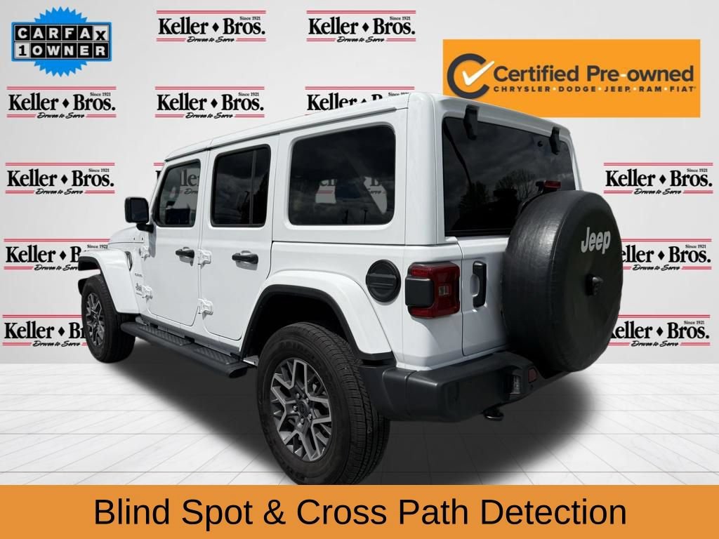 Certified 2024 Jeep Wrangler Unlimited Sahara w/ Technology Group AWD/4WD image 5