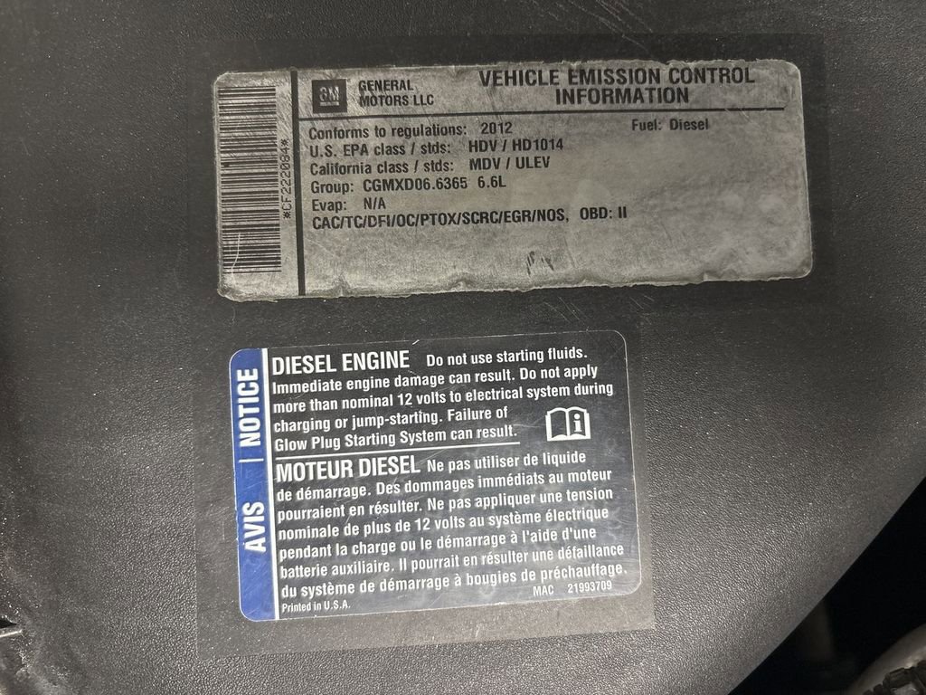 Used 2012 Chevrolet Silverado 3500 W/T w/ Snow Plow Prep Package image 17