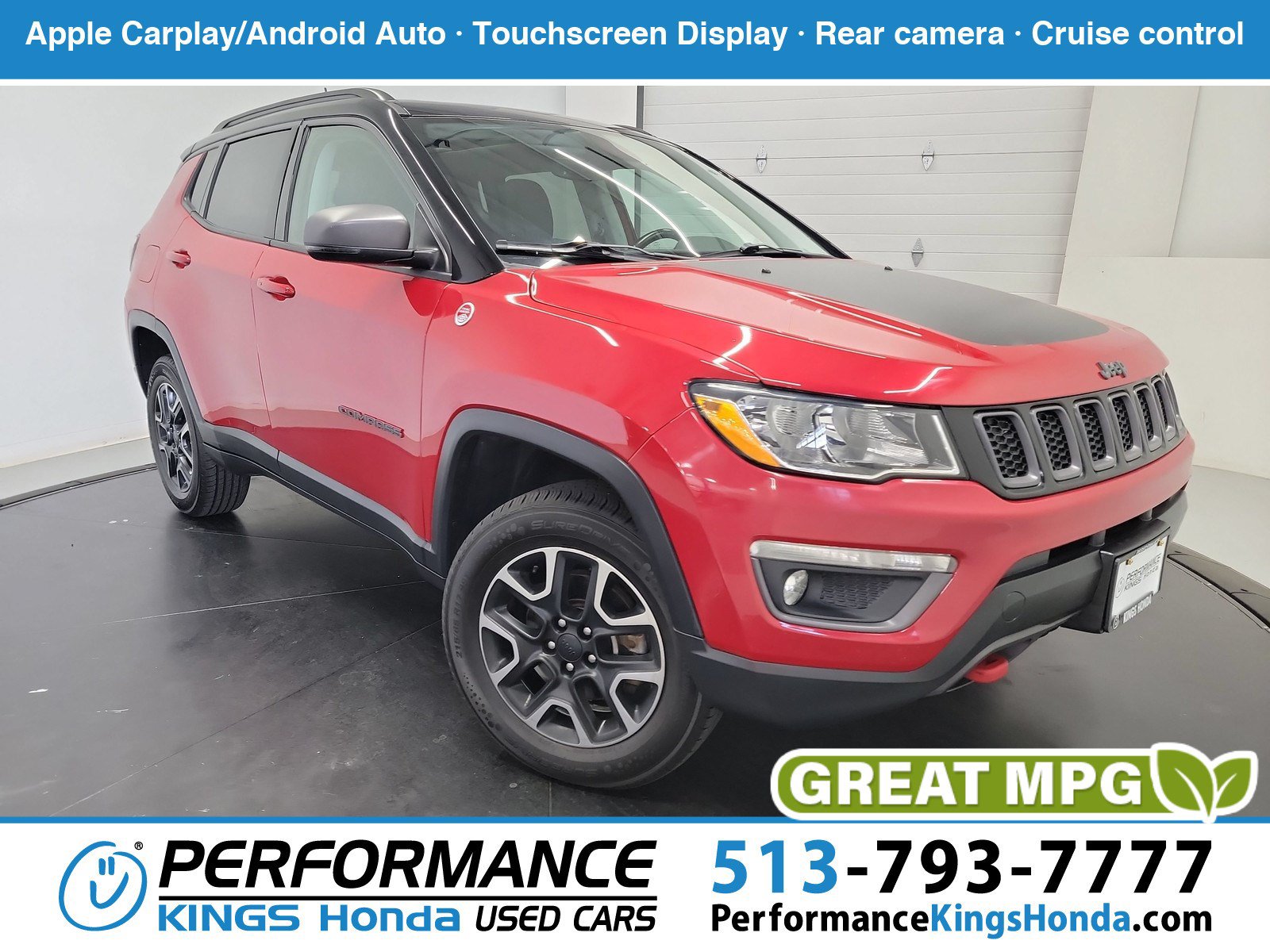 Used 2018 Jeep Compass Trailhawk w/ Leather Interior Group
