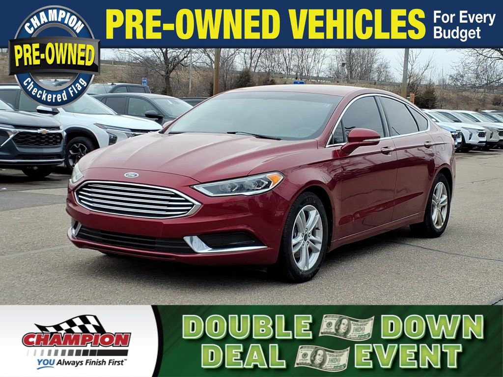 Used 2018 Ford Fusion SE w/ Fusion SE Technology Package image 1