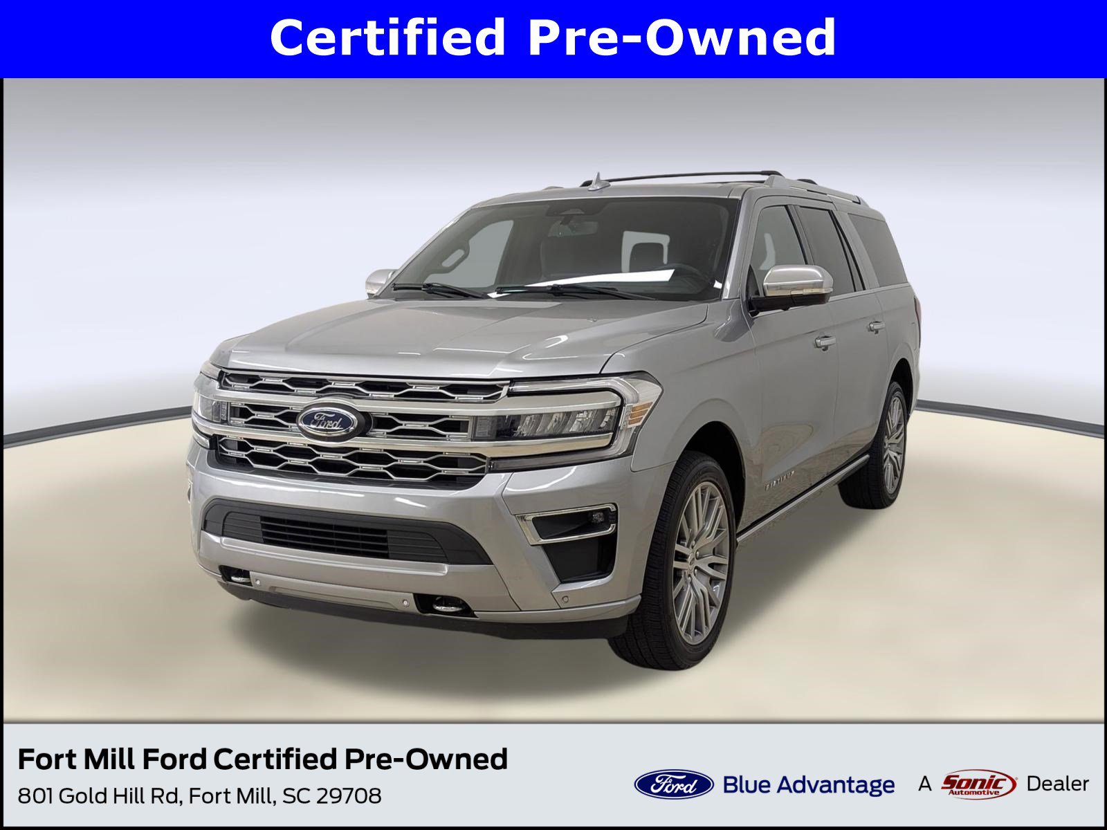 Certified 2023 Ford Expedition Max Platinum image 1