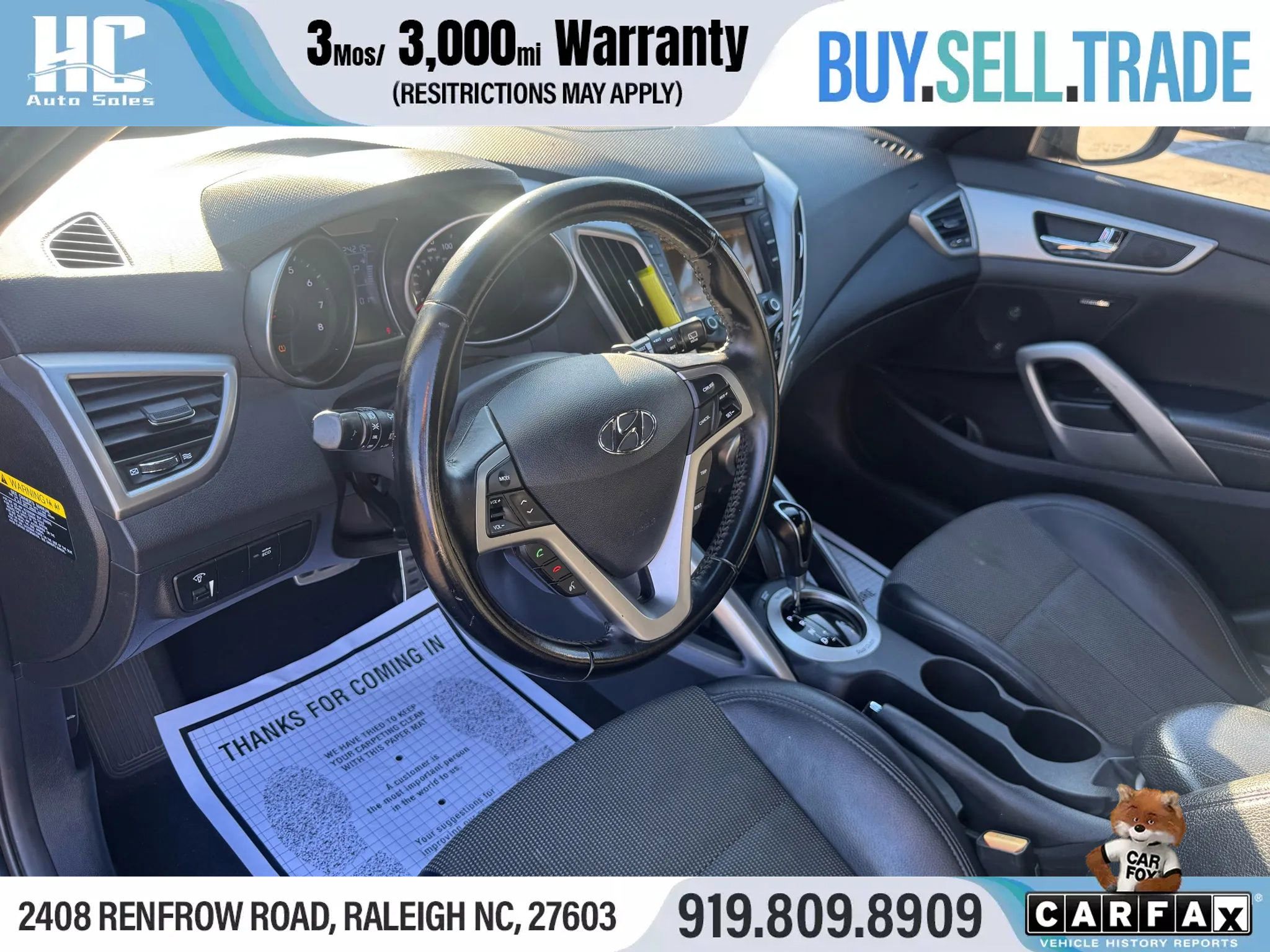 Used 2016 Hyundai Veloster w/ Option Group 02 image 12