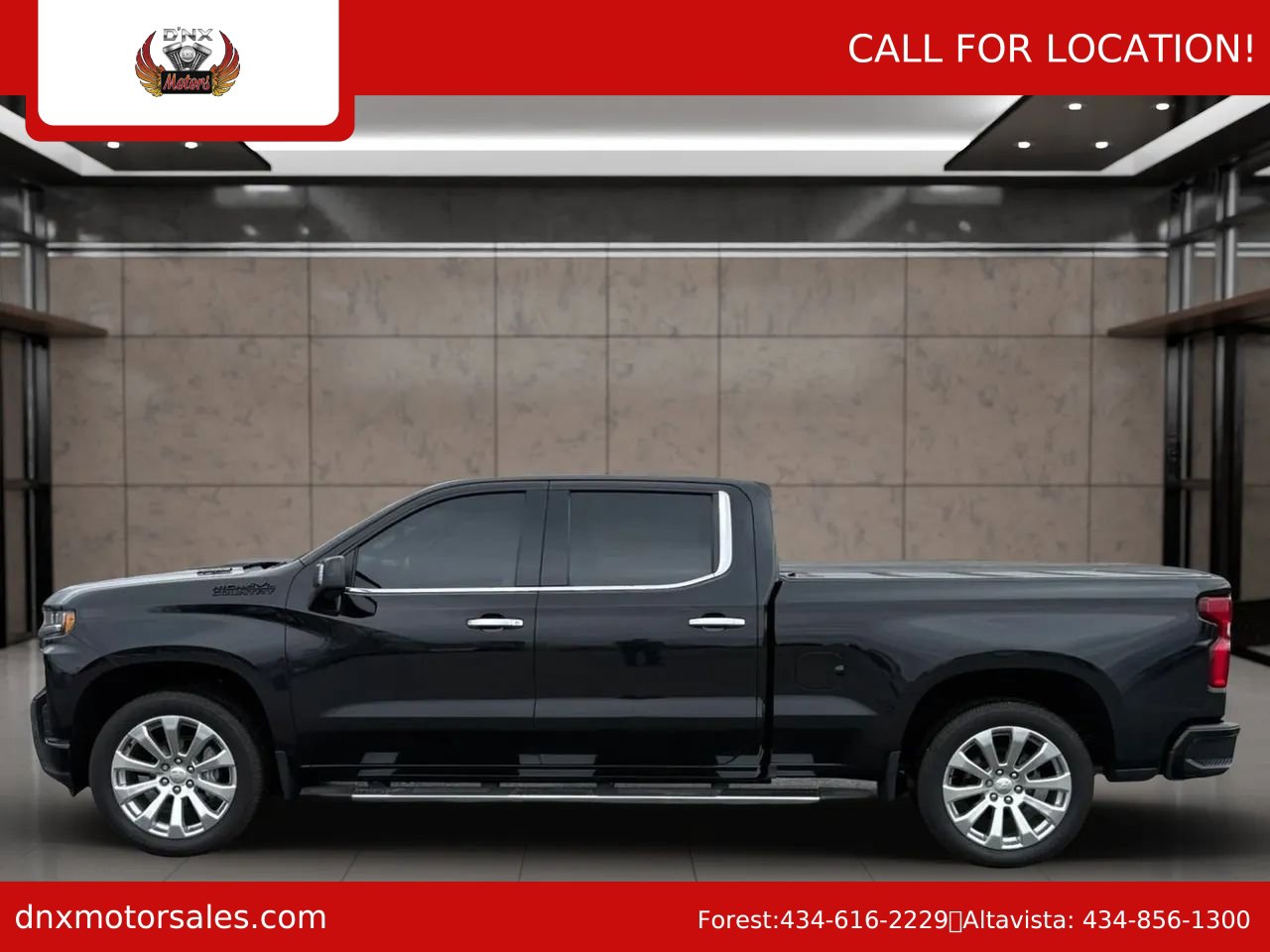 Used 2021 Chevrolet Silverado 1500 High Country w/ Technology Package AWD/4WD image 2