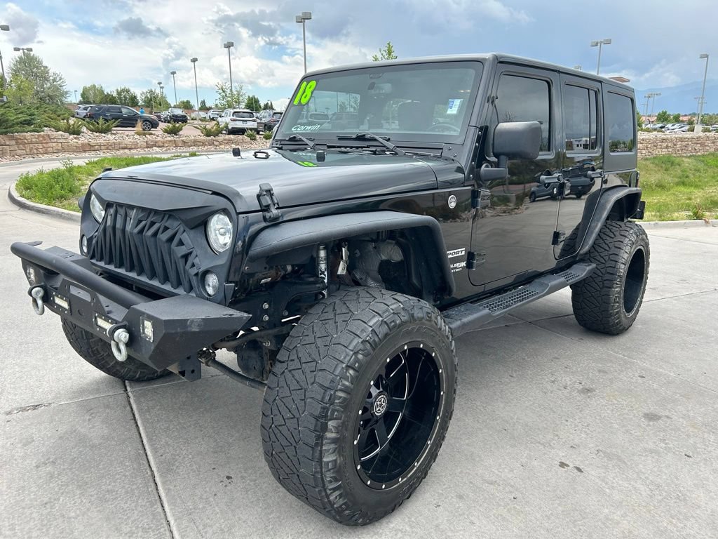 Used 2018 Jeep Wrangler Unlimited Sport S AWD/4WD image 4