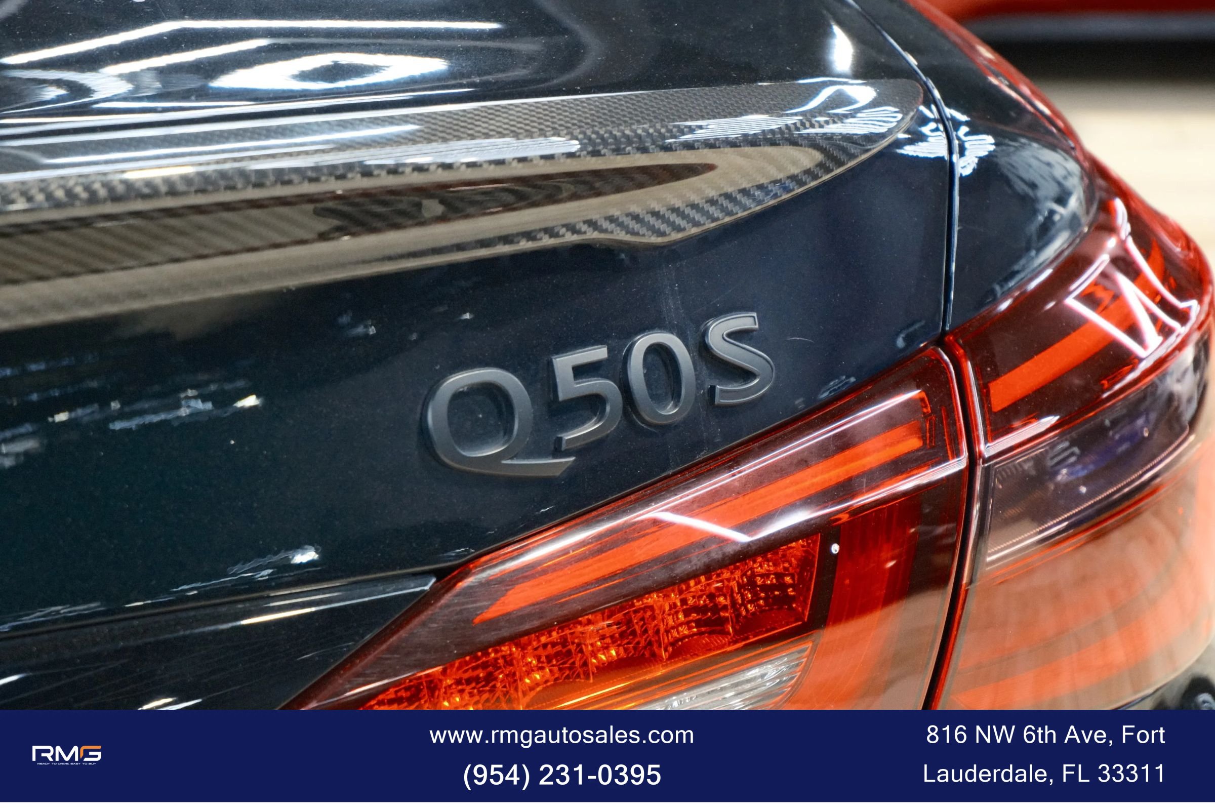Used 2024 INFINITI Q50 Red Sport 400 w/ Black Opal Edition AWD/4WD image 6
