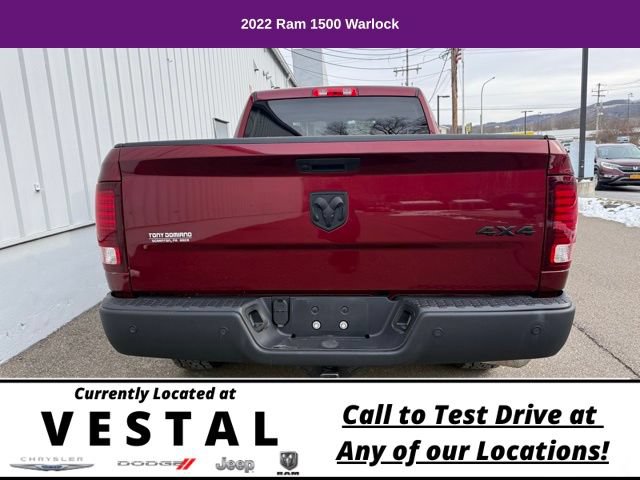 Used 2022 RAM 1500 Warlock w/ Warlock Decor Package AWD/4WD image 8