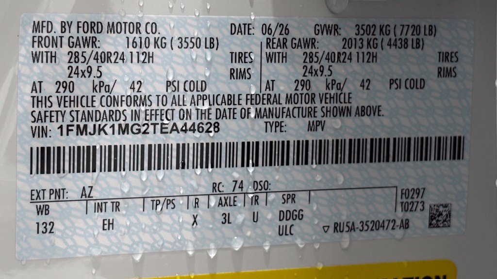 New 2026 Ford Expedition Max Platinum w/ Stealth Performance Package AWD/4WD image 61