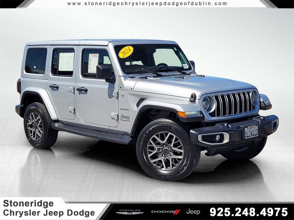 Used 2024 Jeep Wrangler Sahara image 1