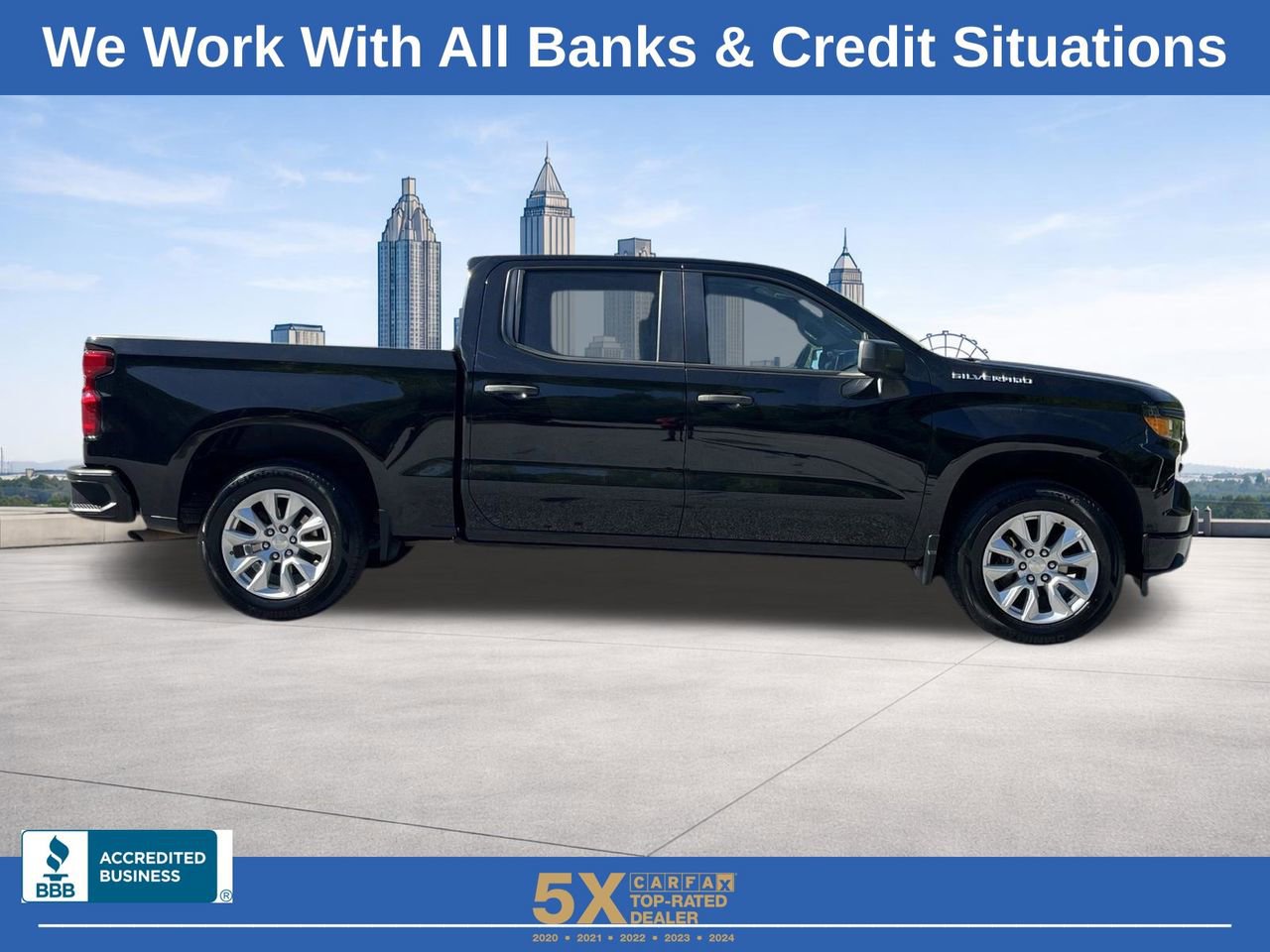 Used 2022 Chevrolet Silverado 1500 Custom image 24