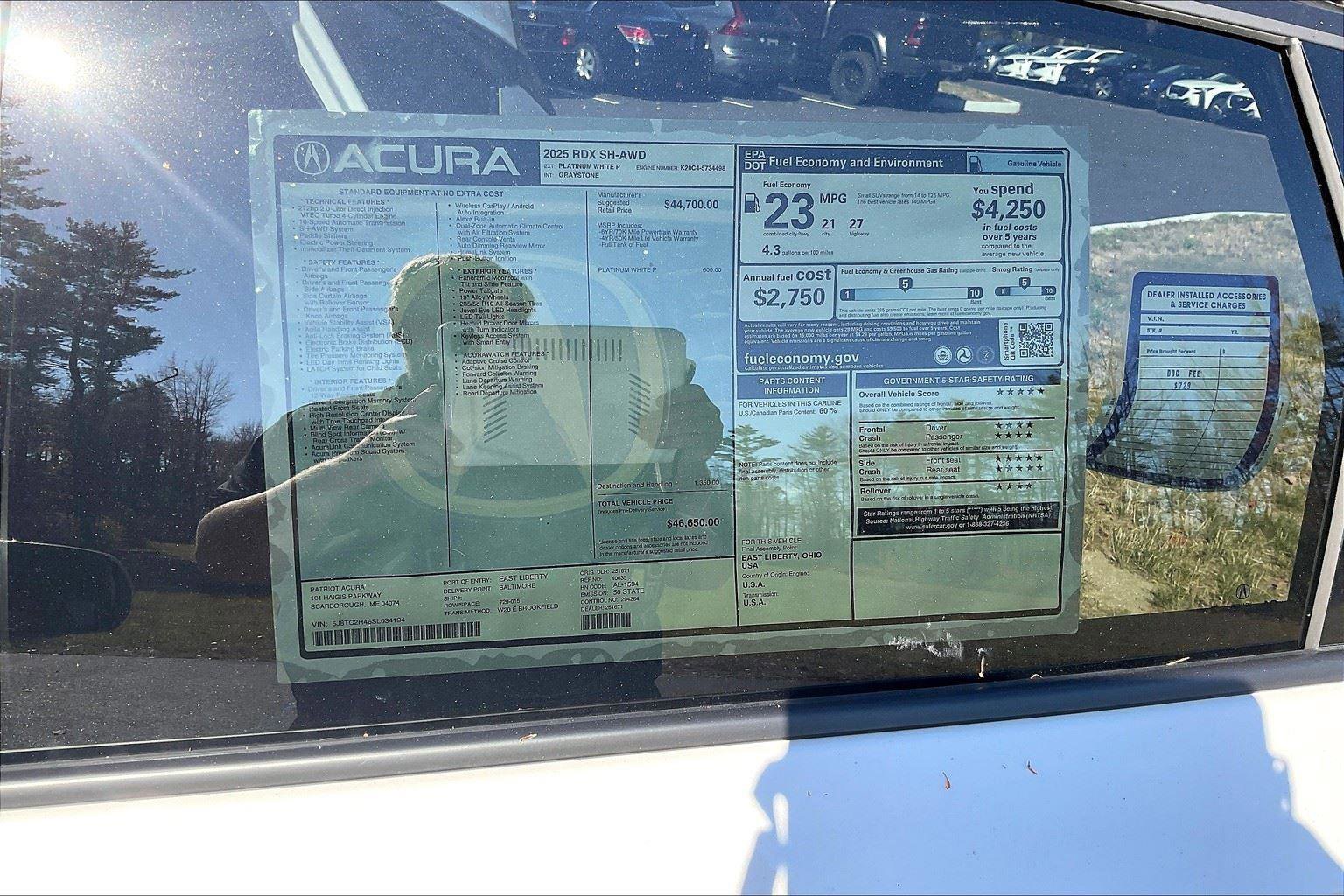 New 2025 Acura RDX SH-AWD image 14