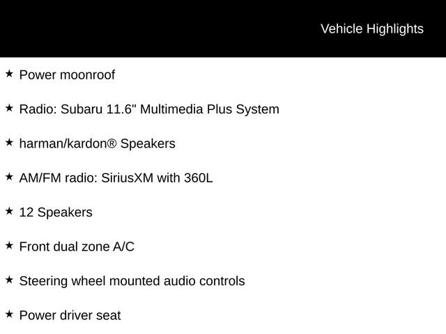 Used 2025 Subaru Outback Onyx Edition AWD/4WD image 9