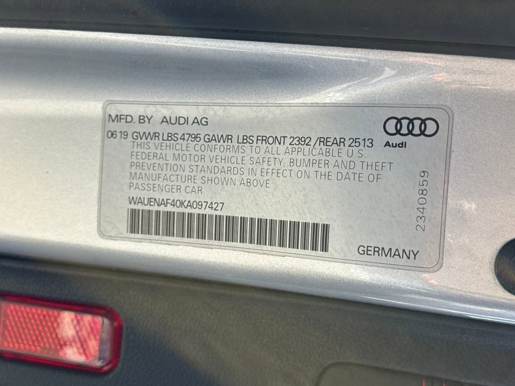 Used 2019 Audi A4 2.0T Premium Plus w/ Premium Plus Package image 29