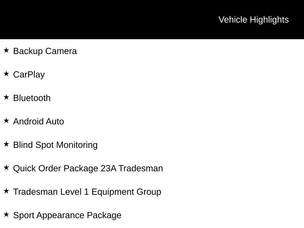 Used 2025 RAM 1500 Tradesman video 2