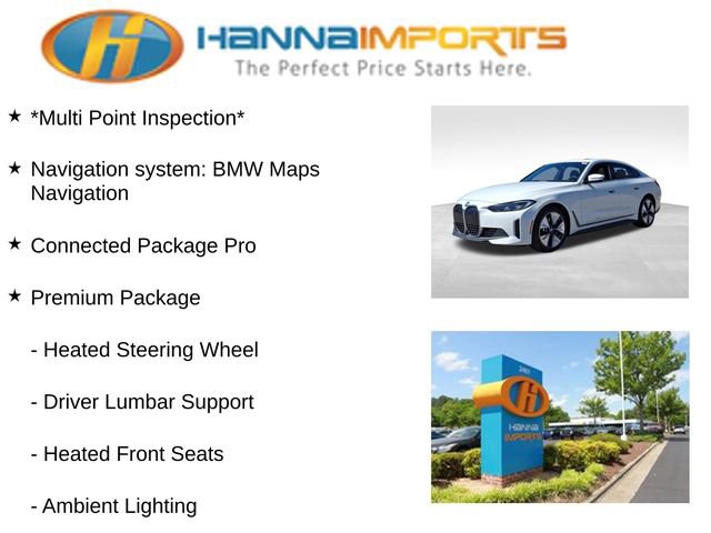 Used 2023 BMW i4 eDrive35 w/ Premium Package image 8