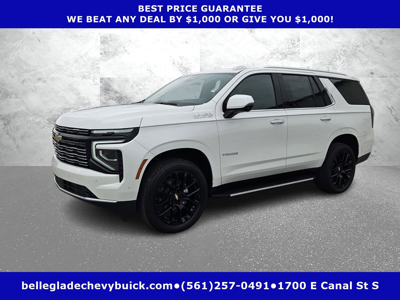 New 2025 Chevrolet Tahoe High Country image 1