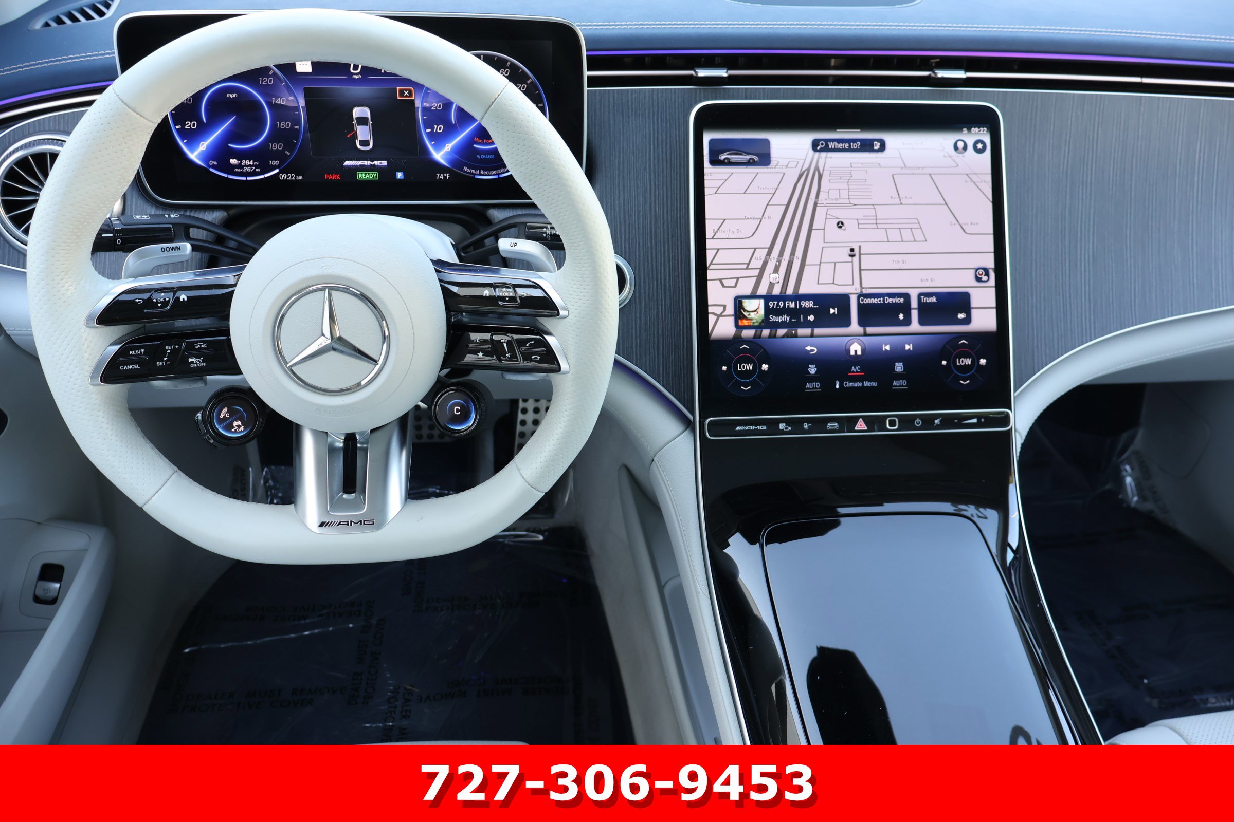 Certified 2023 Mercedes-Benz EQE AMG 4MATIC Sedan w/ Pinnacle Trim Package image 21