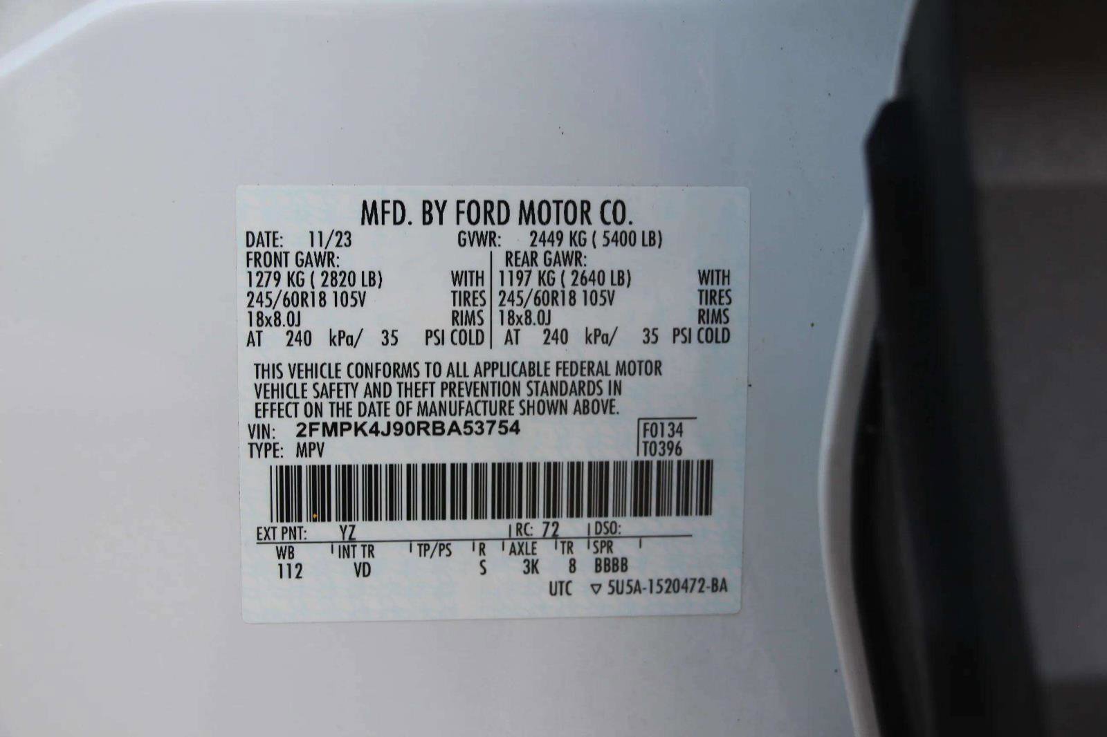 Used 2024 Ford Edge SEL image 30