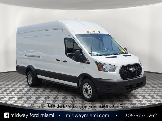Certified 2024 Ford Transit 350 148 High Roof Extended DRW RWD image 1