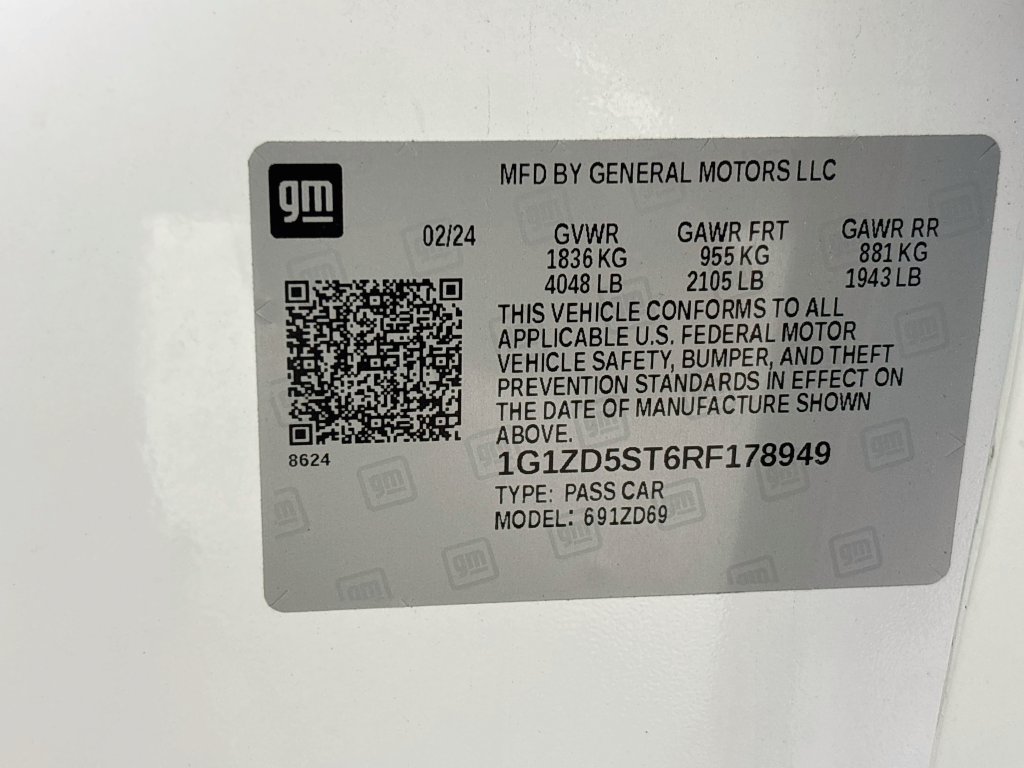 Certified 2024 Chevrolet Malibu LT FWD image 31