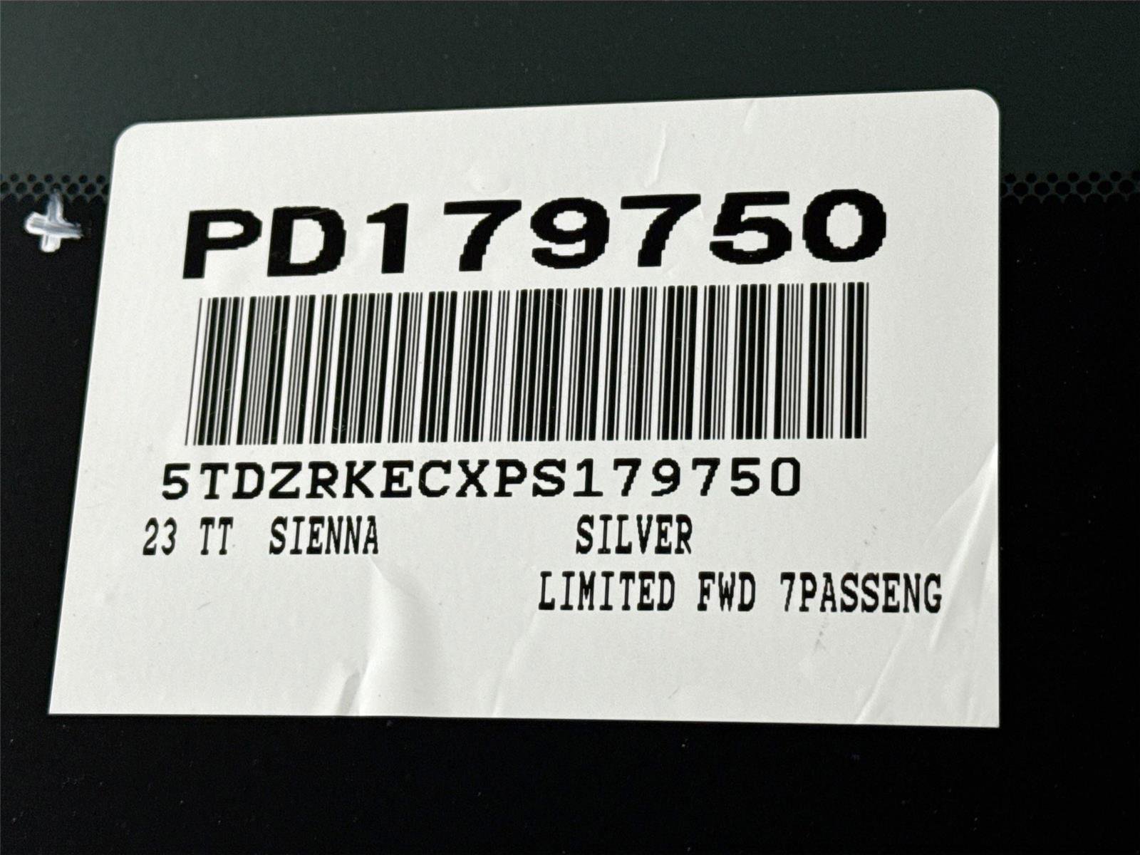 Certified 2023 Toyota Sienna Limited image 59