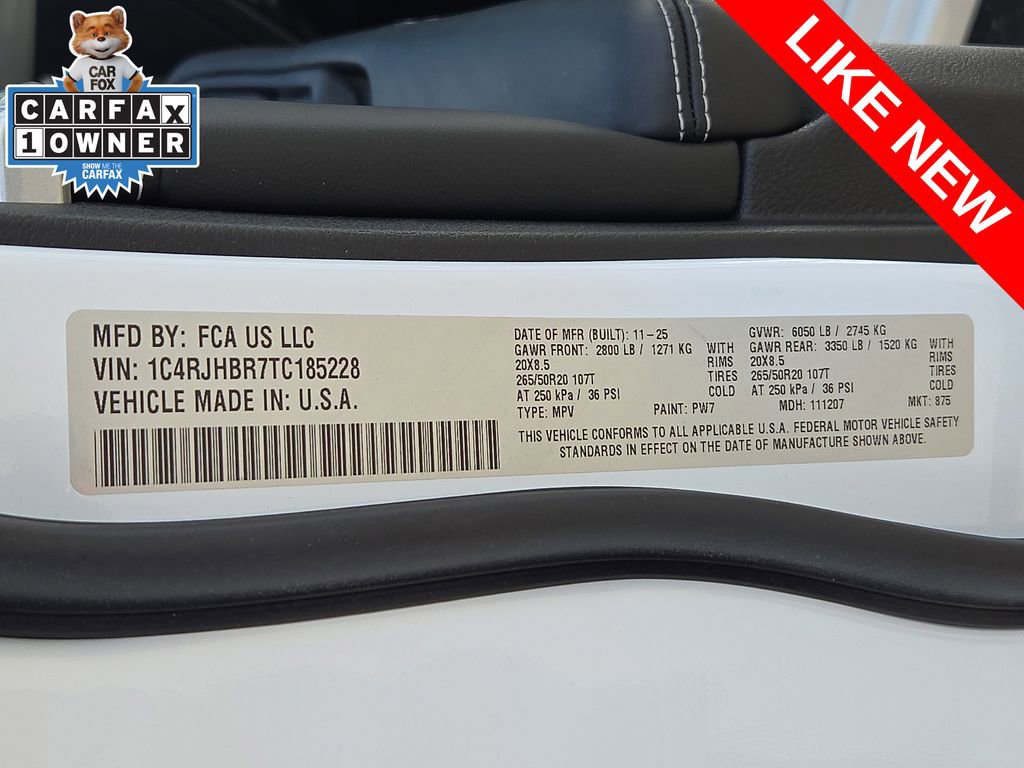 Used 2026 Jeep Grand Cherokee Limited Reserve AWD/4WD image 29