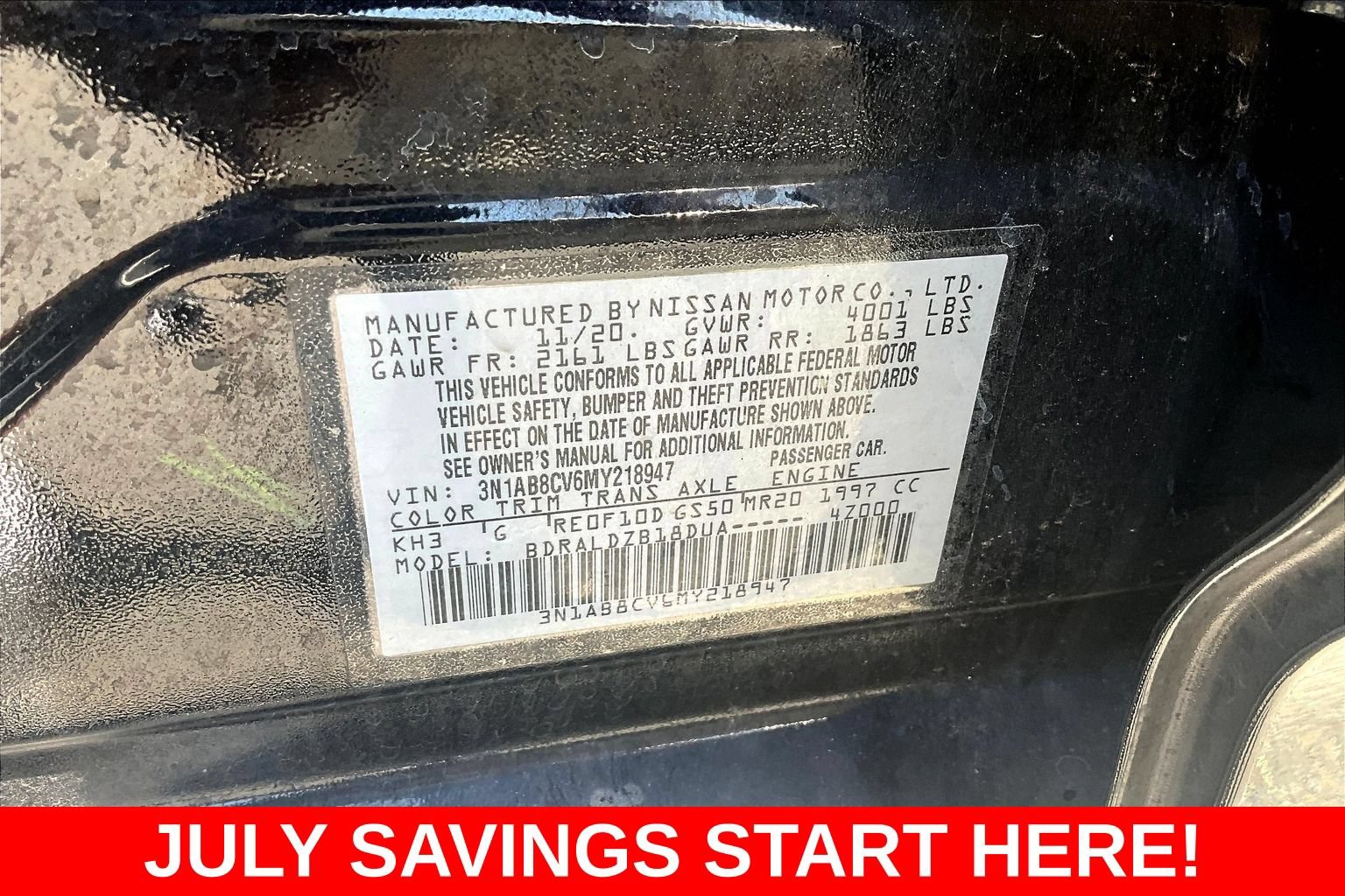 Used 2021 Nissan Sentra SV FWD image 18