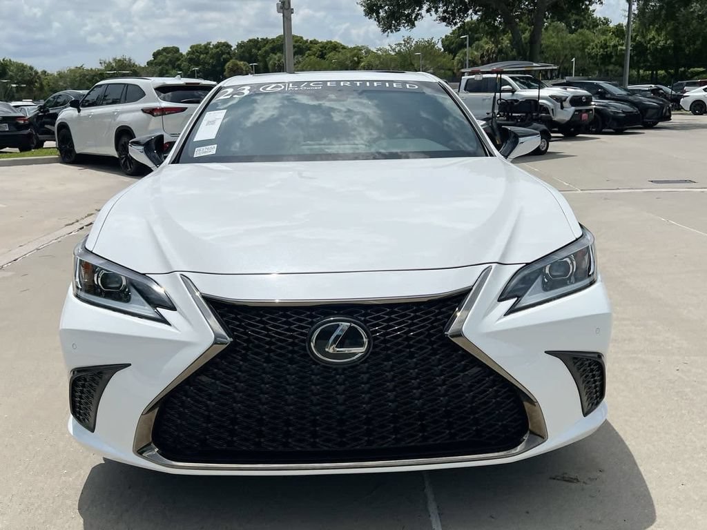 Certified 2023 Lexus ES 350 F Sport w/ Accessory Package (Z2) FWD image 2