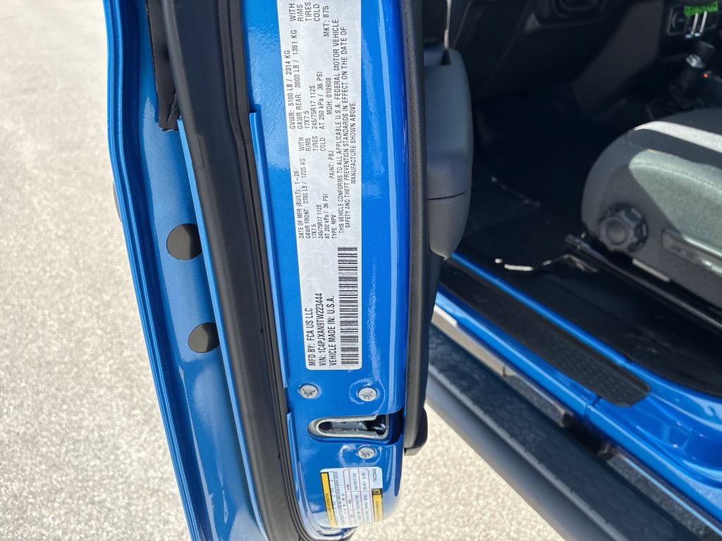 New 2026 Jeep Wrangler Sport AWD/4WD image 29
