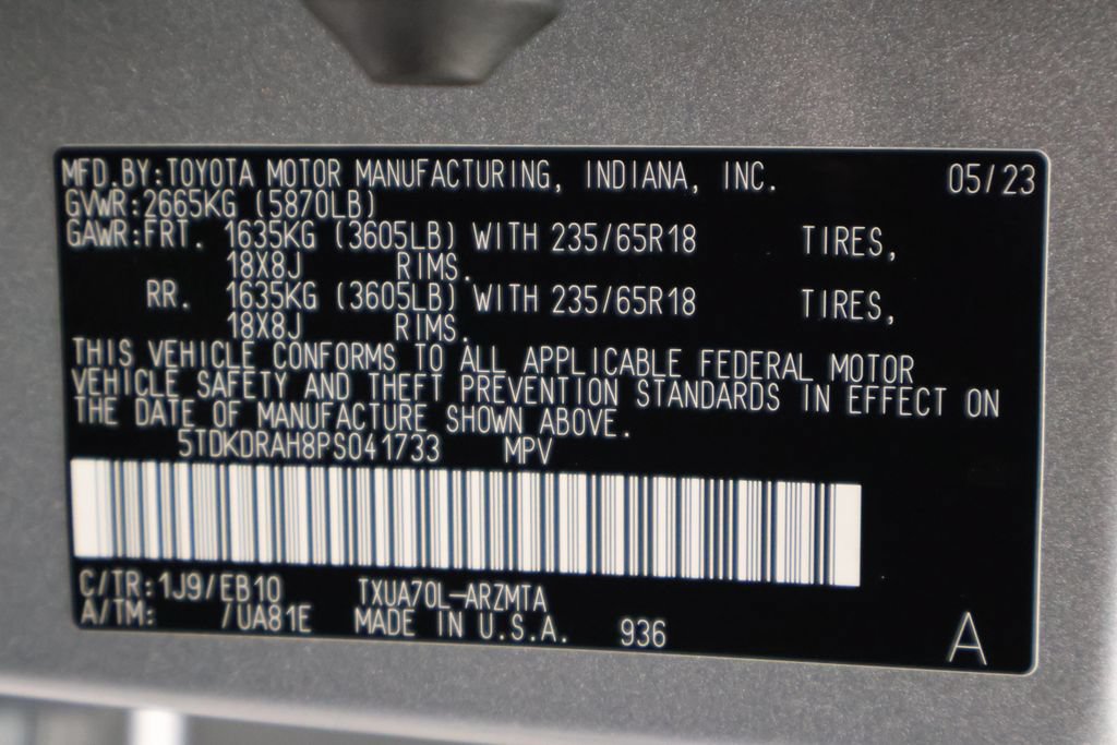 Used 2023 Toyota Highlander XLE FWD image 17