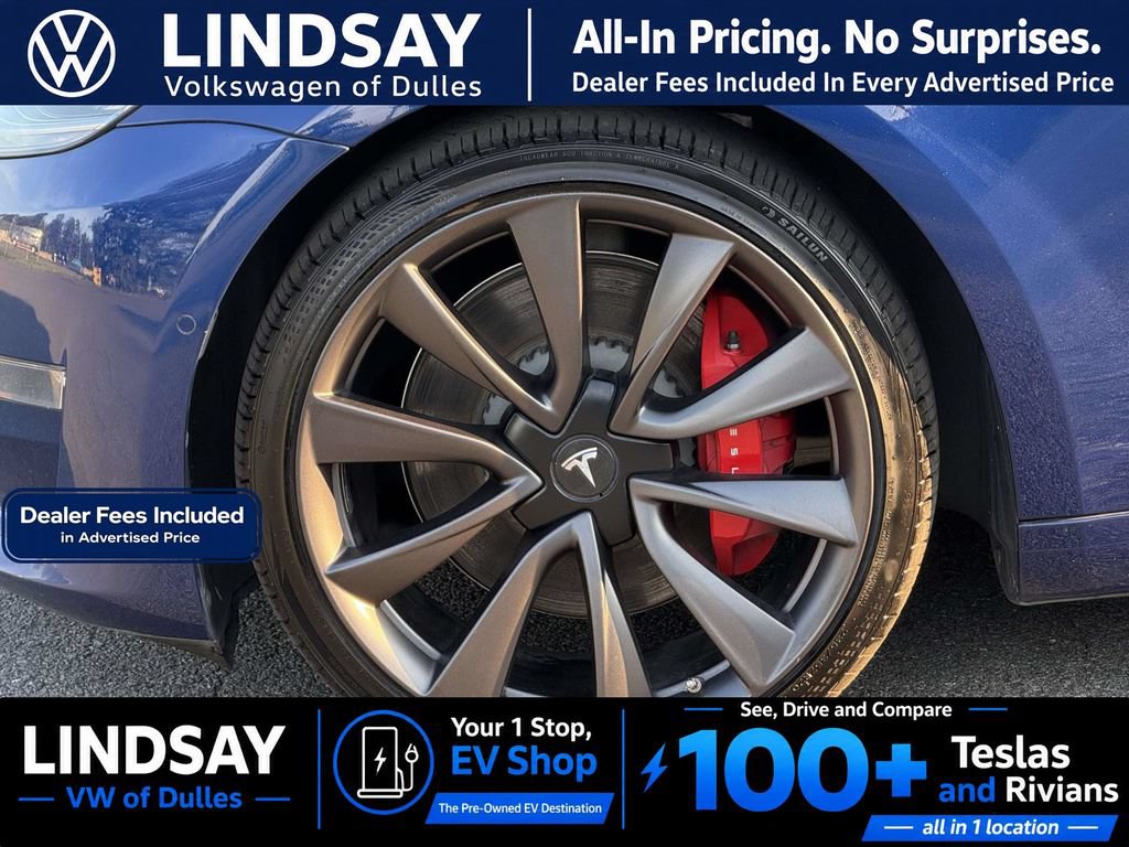 Used 2020 Tesla Model 3 Performance AWD/4WD image 35