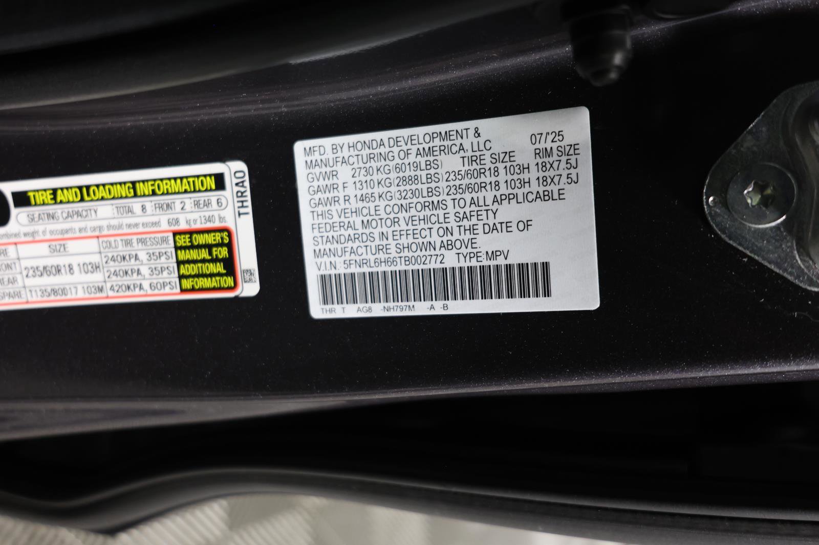 Used 2026 Honda Odyssey EX-L image 30