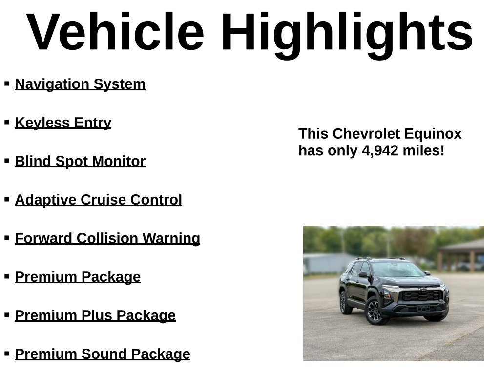 Used 2026 Chevrolet Equinox ACTIV AWD/4WD image 35