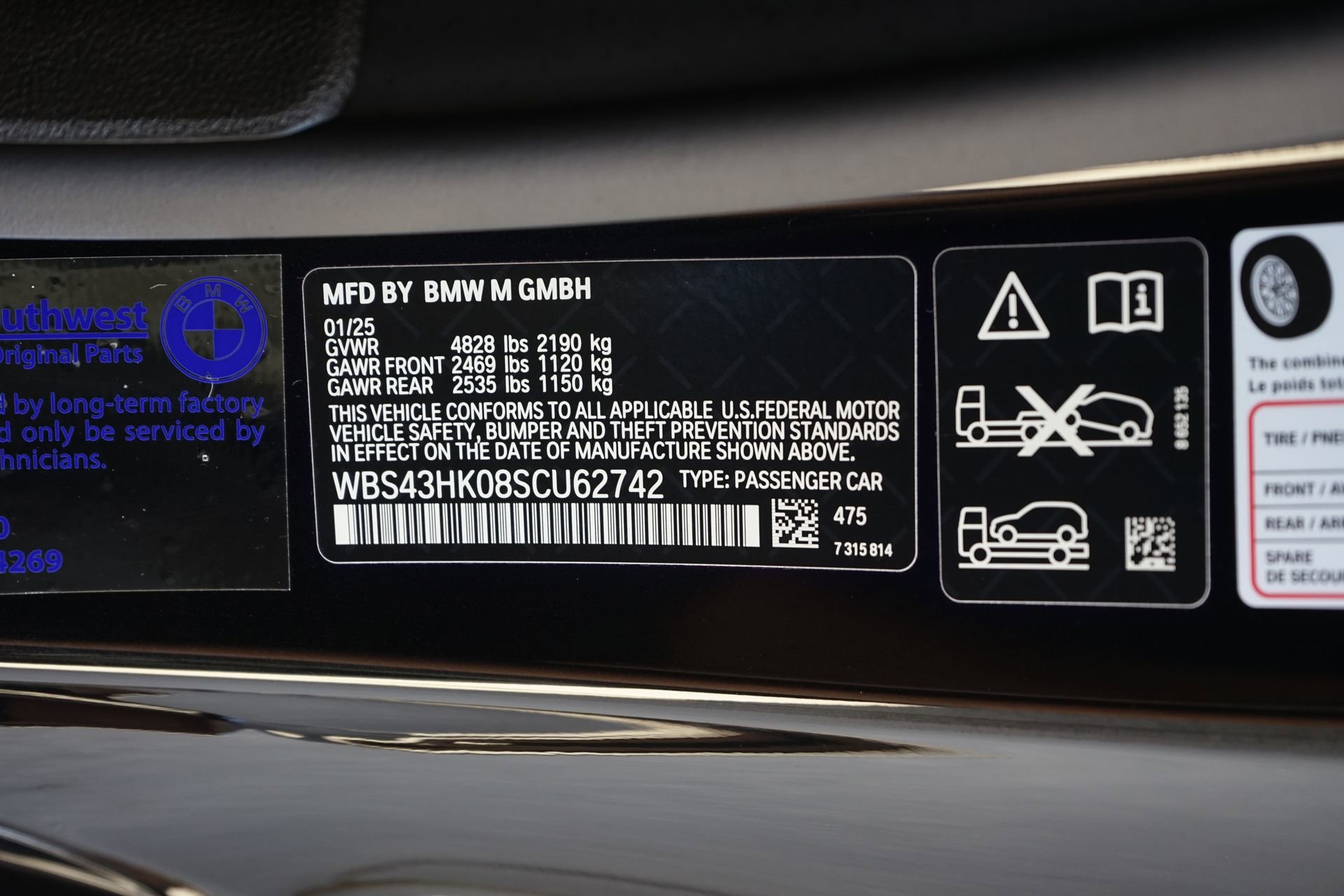 Used 2025 BMW M4 CS AWD/4WD image 40