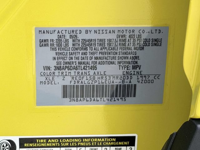 New 2026 Nissan Kicks SR w/ Interior Electronics Package FWD image 24