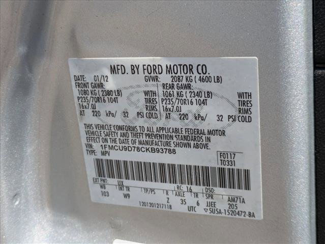 Used 2012 Ford Escape XLT AWD/4WD image 22