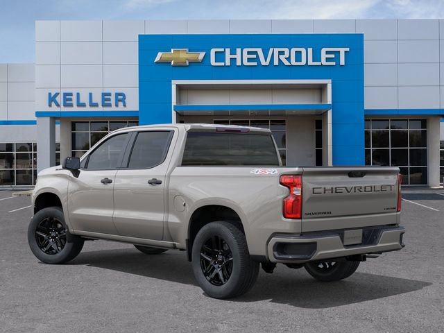 New 2026 Chevrolet Silverado 1500 Custom w/ LPO, Dark Essentials Package AWD/4WD image 3