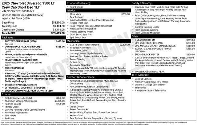 New 2025 Chevrolet Silverado 1500 LT w/ Protection Package image 4
