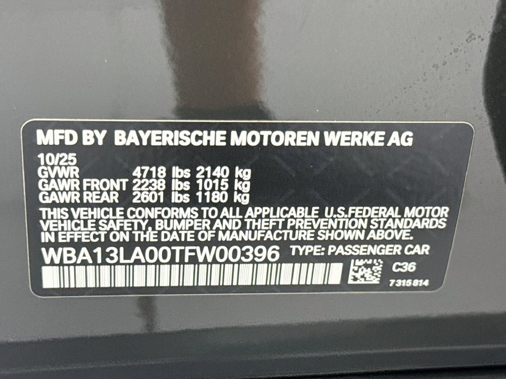 Certified 2026 BMW 330i Sedan w/ M Sport Package RWD image 34