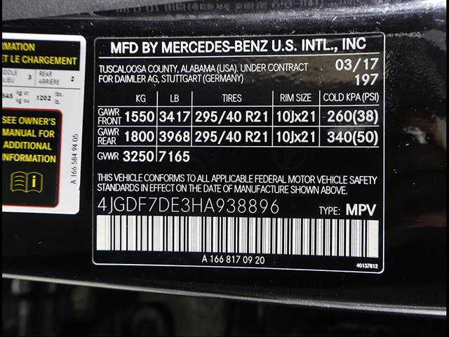 Used 2017 Mercedes-Benz GLS 550 4MATIC image 13