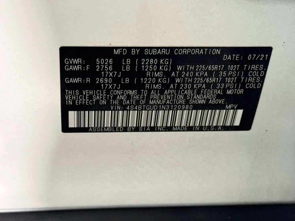 Used 2022 Subaru Outback Wilderness AWD/4WD image 39
